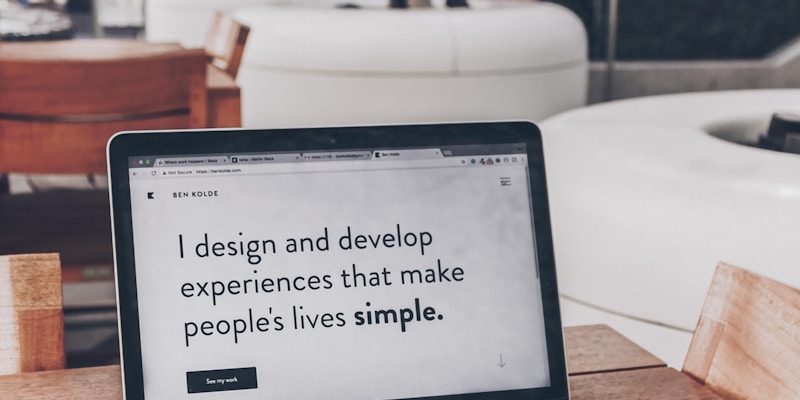 Web experience design wireframes and prototypes